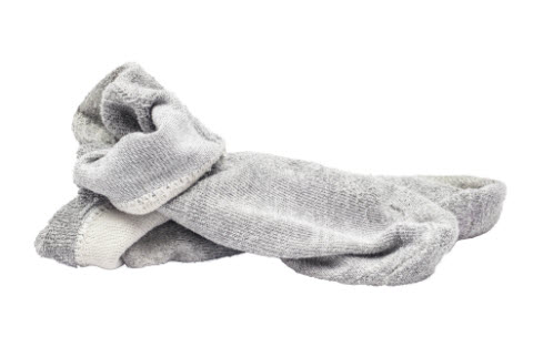 A pair of clean heavy socks